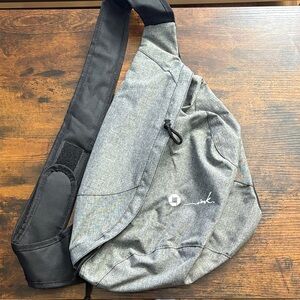 Chase Ink Gray Sling Backpack Crossbody Bag Brand New